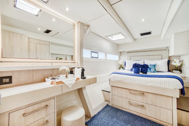 Starboard aft master cabin