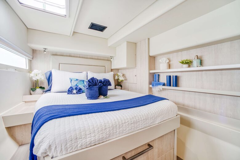 Starboard aft master cabin
