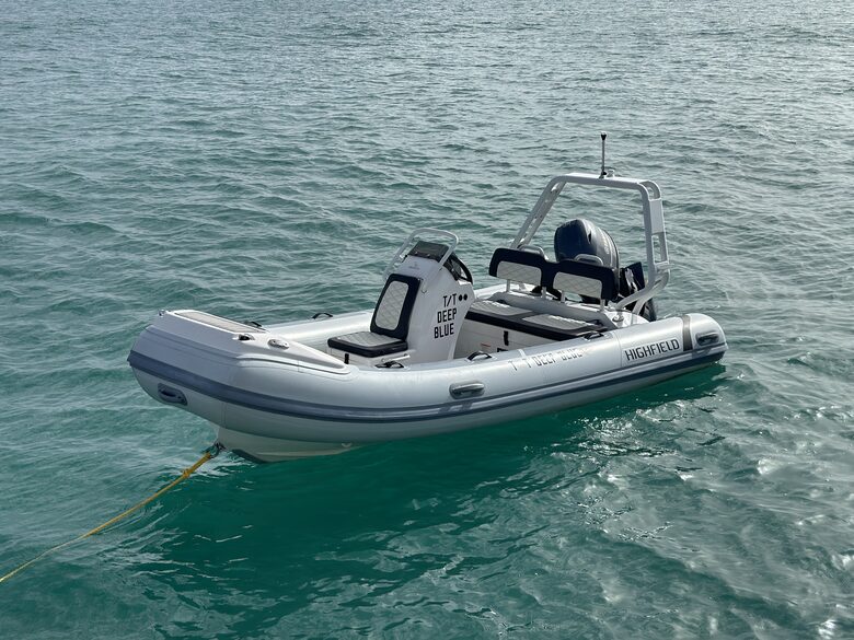 Highfield 70 horsepower dinghy