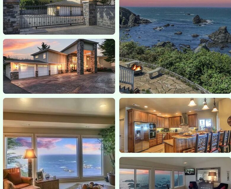 Rocky Waves Ocean Front Luxury Retreat - Brookings, Oregon