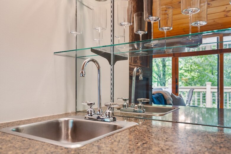 Sapphire Hideaway | Backyard Waterfall located on the Horsepasture River - Sapphire, North Carolina