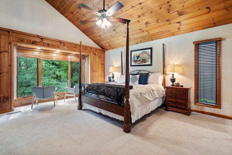 Sapphire Hideaway | Backyard Waterfall located on the Horsepasture River - Sapphire, North Carolina