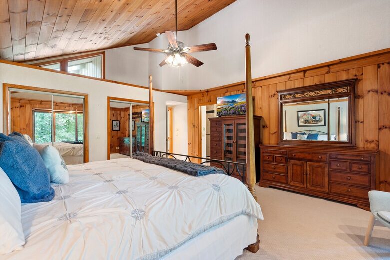 Sapphire Hideaway | Backyard Waterfall located on the Horsepasture River - Sapphire, North Carolina