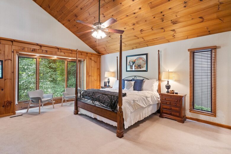 Sapphire Hideaway | Backyard Waterfall located on the Horsepasture River - Sapphire, North Carolina