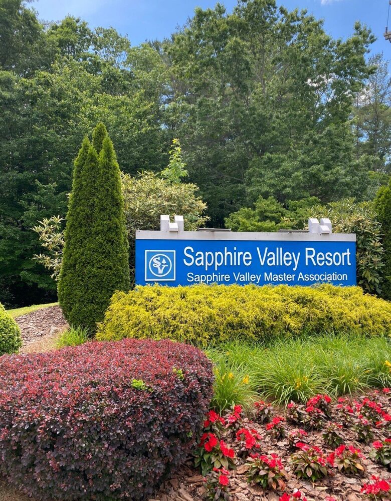 Sapphire Hideaway | Backyard Waterfall located on the Horsepasture River - Sapphire, North Carolina