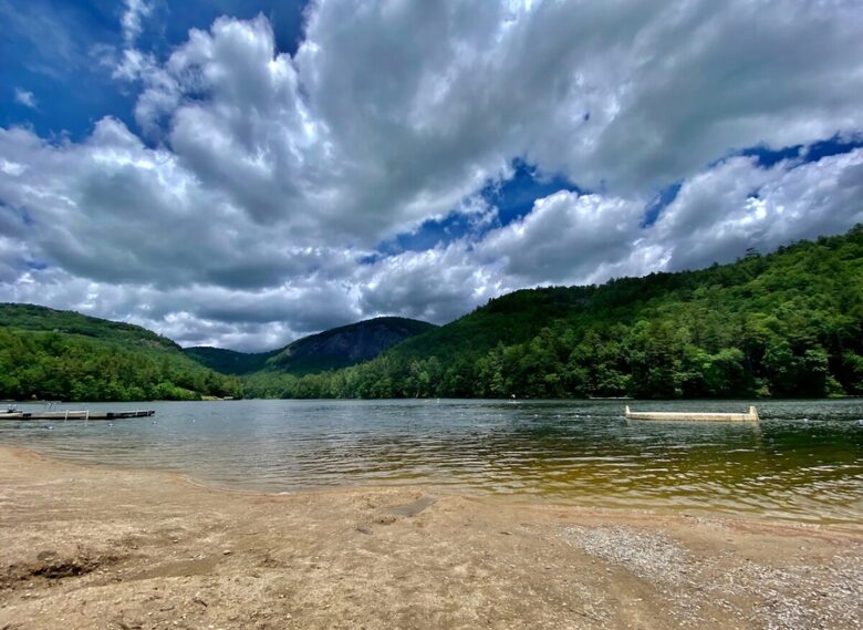 Sapphire Hideaway | Backyard Waterfall located on the Horsepasture River - Sapphire, North Carolina
