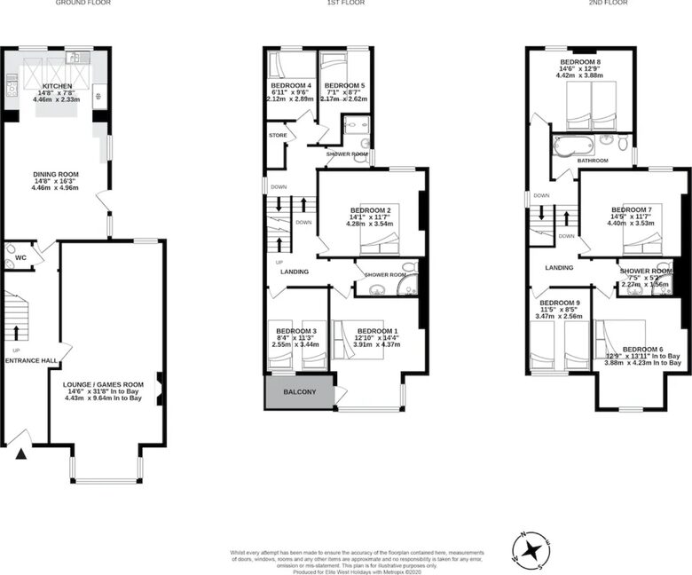 Foreshore | Large Golf and Family Home - Bude, United Kingdom