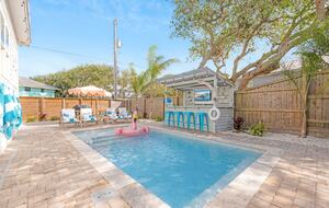 17 Palms Beach House | Coastal Luxury with Heated Pool and Tiki Bar - St. Augustine, Florida