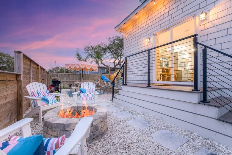 17 Palms Beach House | Coastal Luxury with Heated Pool and Tiki Bar - St. Augustine, Florida