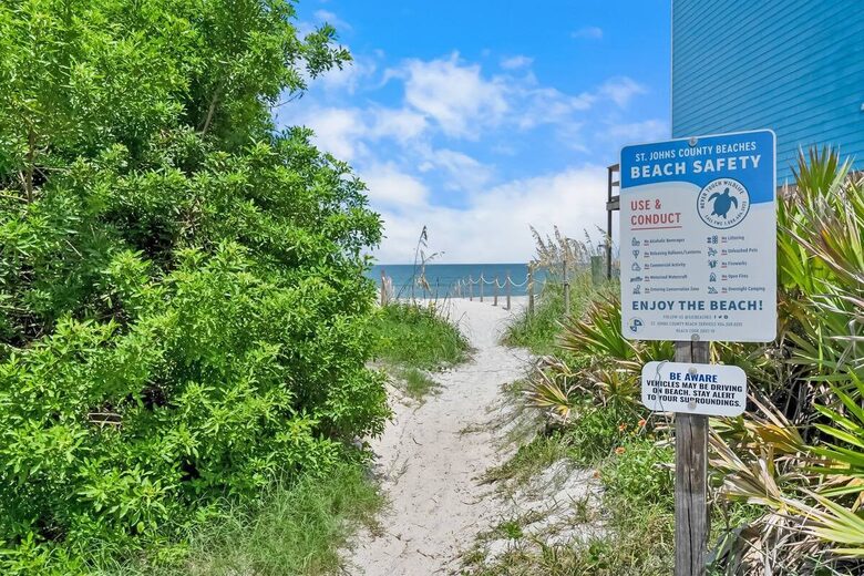 17 Palms Beach House | Coastal Luxury with Heated Pool and Tiki Bar - St. Augustine, Florida