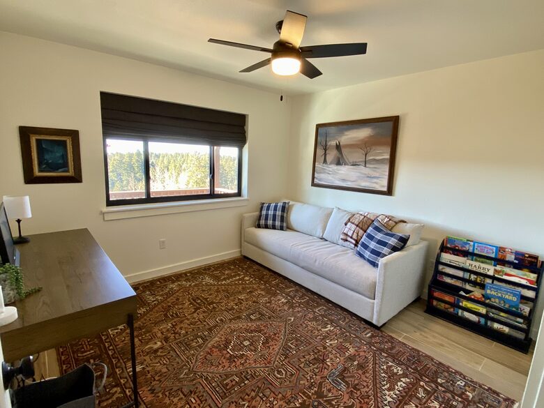 Office with Full pull out sofa bed