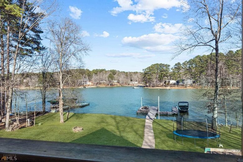 Serene Lake Oconee Haven with Private Dock & Water Toys - Eatonton, Georgia