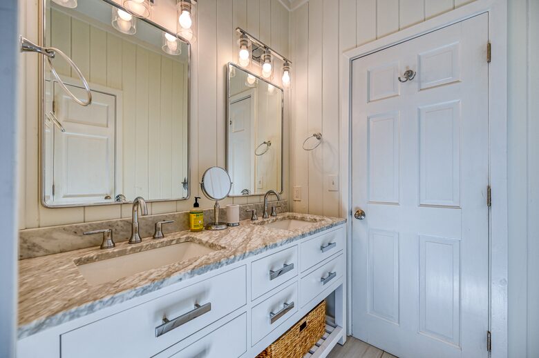 First floor bath