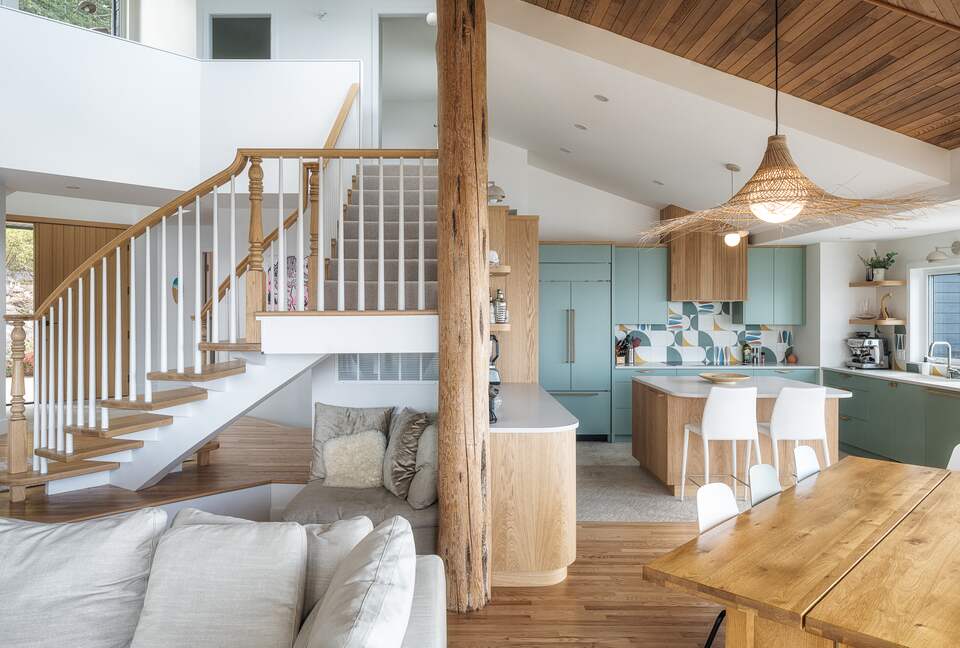 Open concept living space