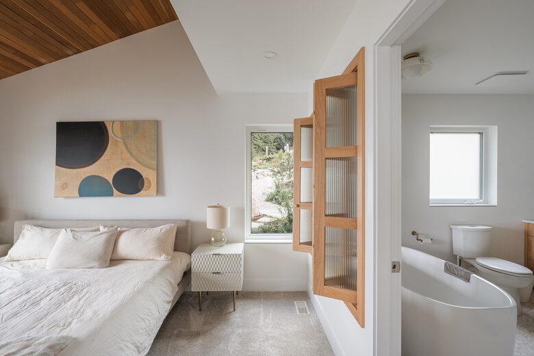 Master Bedroom with ocean views