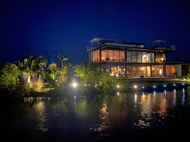 Casa Balam | Waterfront Villa with Boat, 40ft Pool & Rooftop Bar - Placencia, Belize