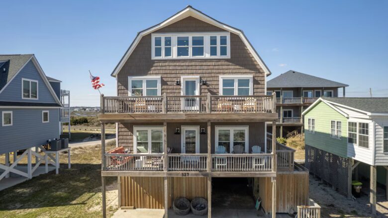 Oceanfront Topsail Home - North Topsail Beach, North Carolina