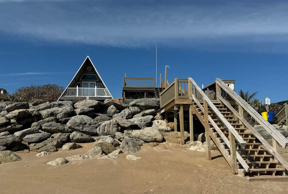 A-frame on the Beach - New Smyrna Beach, Florida