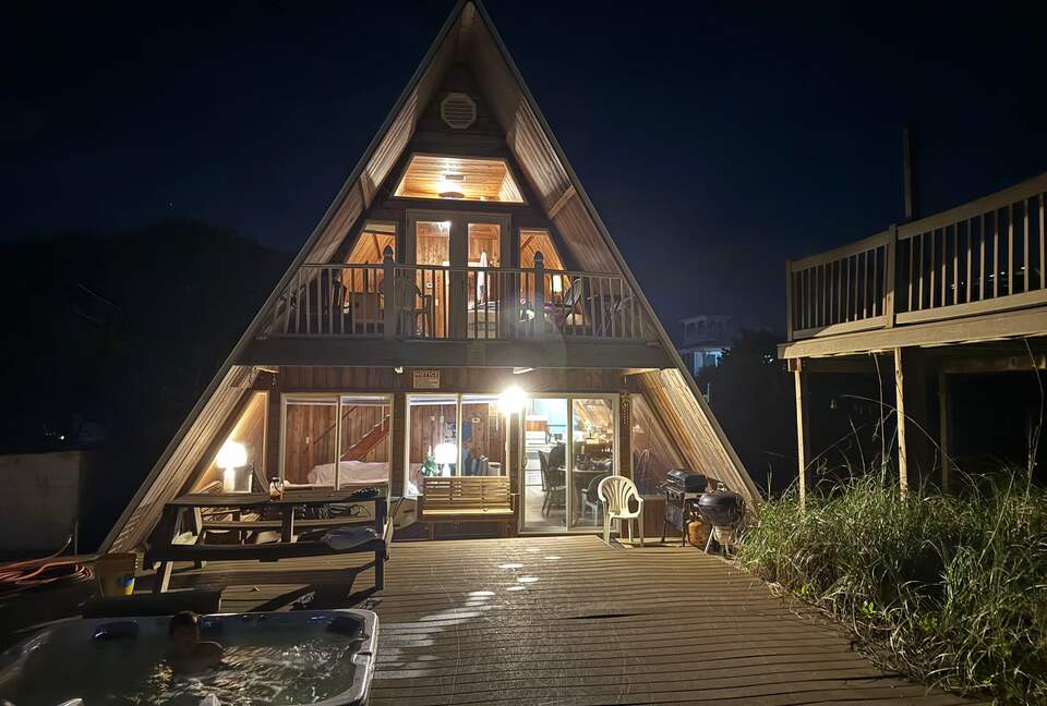 A-frame on the Beach - New Smyrna Beach, Florida