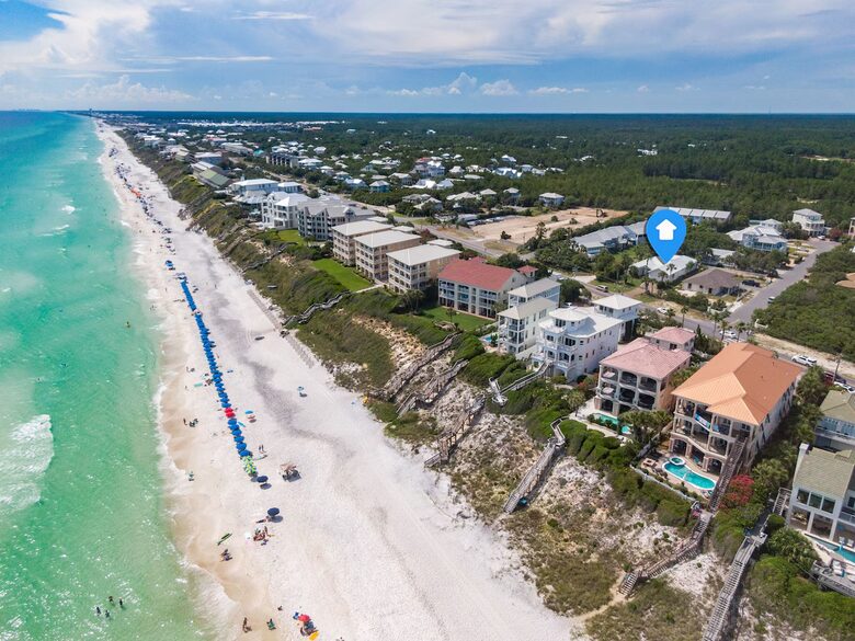 Seacrest West Retreat Near 30A Beaches - Inlet Beach, Florida