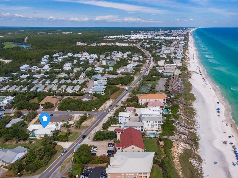 Seacrest West Retreat Near 30A Beaches - Inlet Beach, Florida