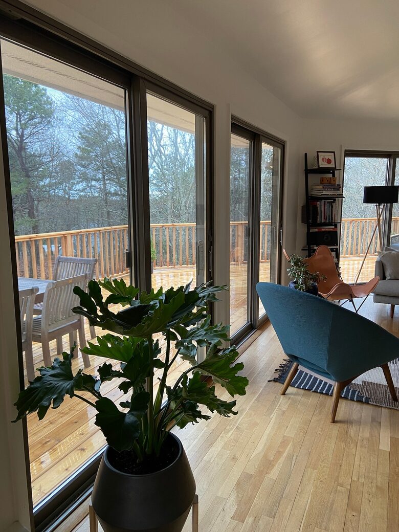 Sunny and Secluded Modernist Gem with Heated Pool - East Hampton, New York