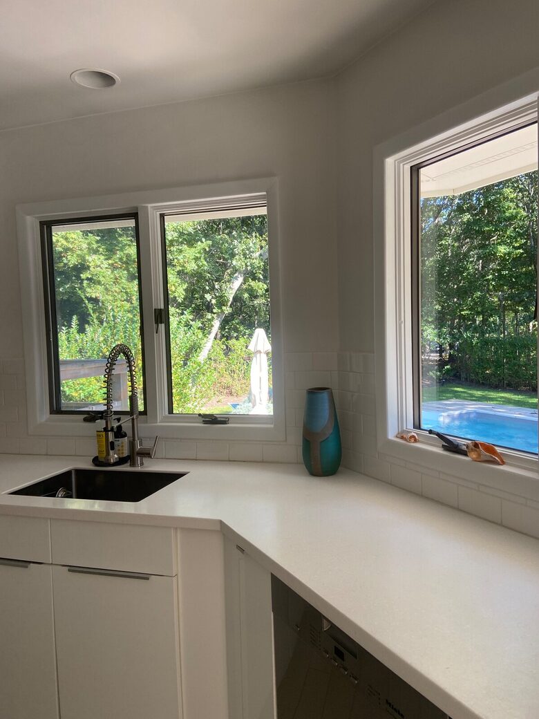 Sunny and Secluded Modernist Gem with Heated Pool - East Hampton, New York