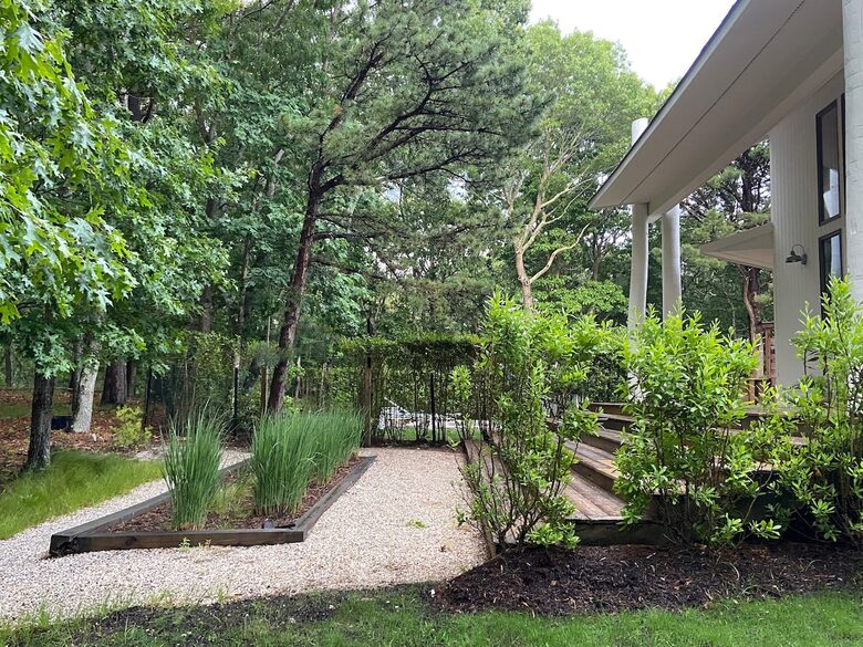 Sunny and Secluded Modernist Gem with Heated Pool - East Hampton, New York