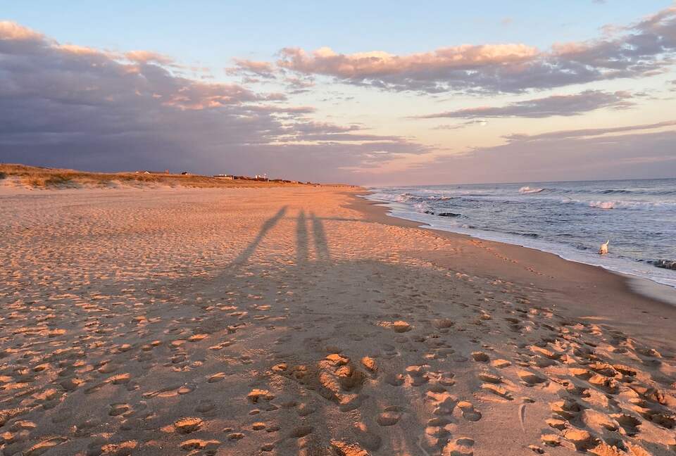 Stunning Hamptons beaches 10 minutes away by car.