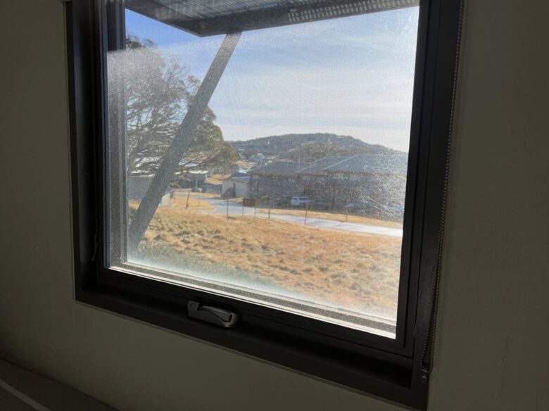 View from ground floor bedroom