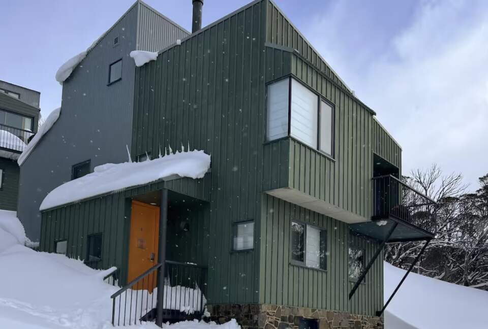 Chalet in the winter season