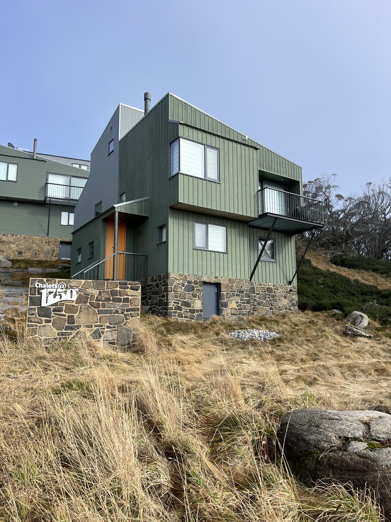 Chalet in non-winter season
