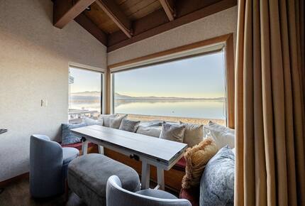 Lakefront Escape with Private Beach Access & Walk to Ski Shuttle - South Lake Tahoe, California