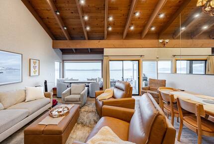 Lakefront Escape with Private Beach Access & Walk to Ski Shuttle - South Lake Tahoe, California