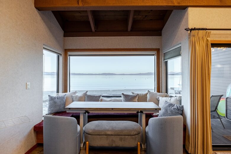 Lakefront Escape with Private Beach Access & Walk to Ski Shuttle - South Lake Tahoe, California