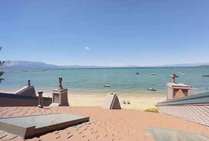 Lakefront Escape with Private Beach Access & Walk to Ski Shuttle - South Lake Tahoe, California