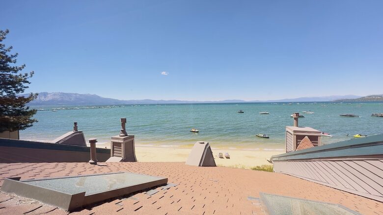 Lakefront Escape with Private Beach Access & Walk to Ski Shuttle - South Lake Tahoe, California