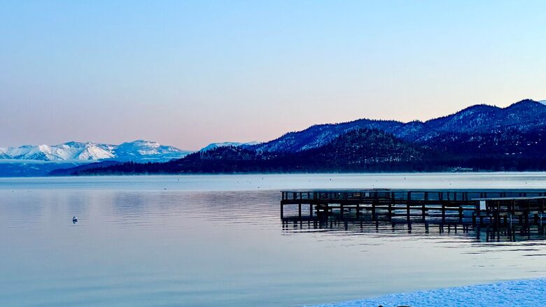 Lakefront Escape with Private Beach Access & Walk to Ski Shuttle - South Lake Tahoe, California