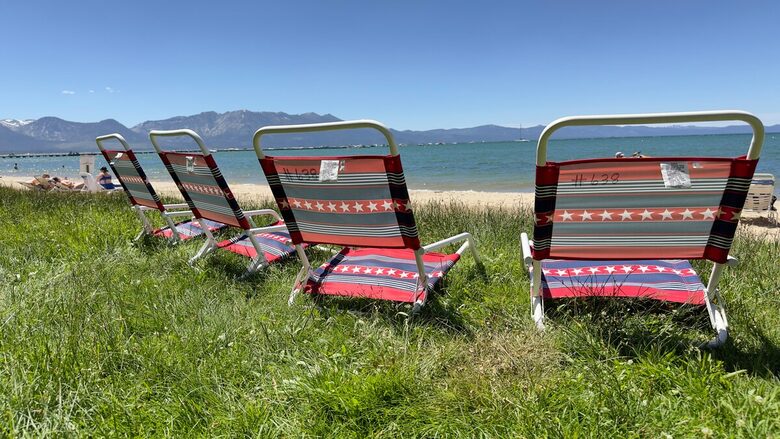 Lakefront Escape with Private Beach Access & Walk to Ski Shuttle - South Lake Tahoe, California