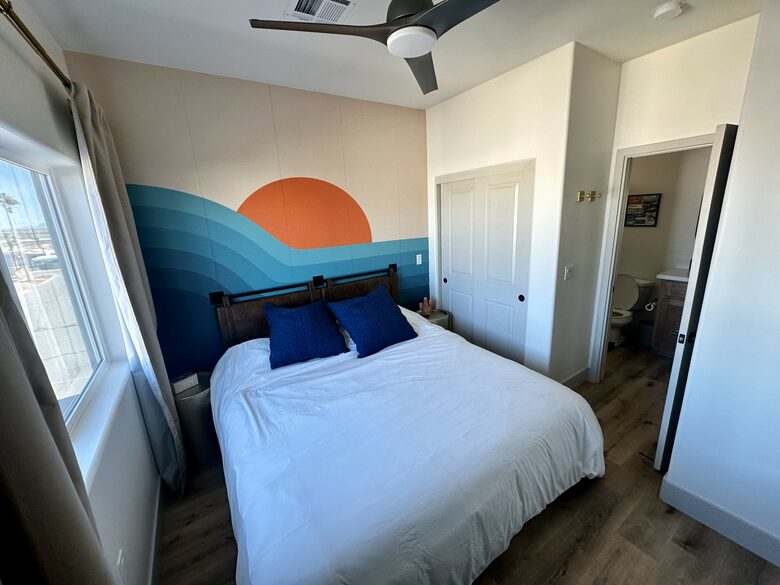 2nd bedroom with ensuite bathroom