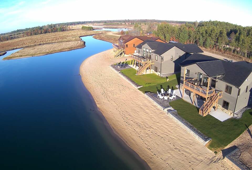 Sunset Lake Escape | Steps from the Beach - New Lisbon, Wisconsin