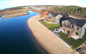 Sunset Lake Escape | Steps from the Beach - New Lisbon, Wisconsin