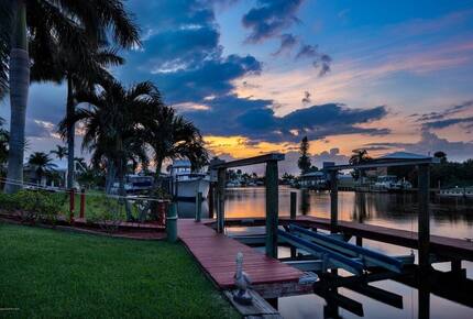 Canalfront Escape with Pool, Kayaks, & Game Room - Cocoa Beach, Florida