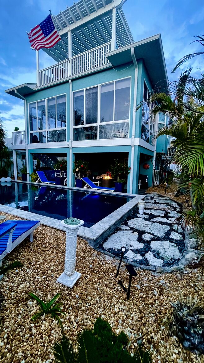 Tropical Beach House | Private & Luxurious with Beach View, Pool, Spa, and Steps to Sand! - Bradenton Beach, Florida