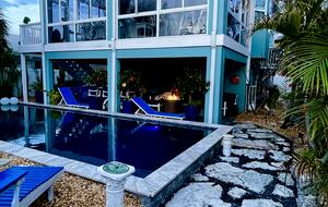 Tropical Beach House | Private & Luxurious with Beach View, Pool, Spa, and Steps to Sand! - Bradenton Beach, Florida
