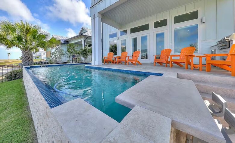 Waterfront Haven with Private Pool and Dock - Rockport, Texas