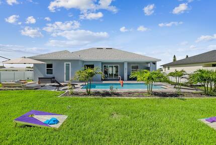 Sunlit Serenity with Private Pool & Outdoor Oasis - Cape Coral, Florida