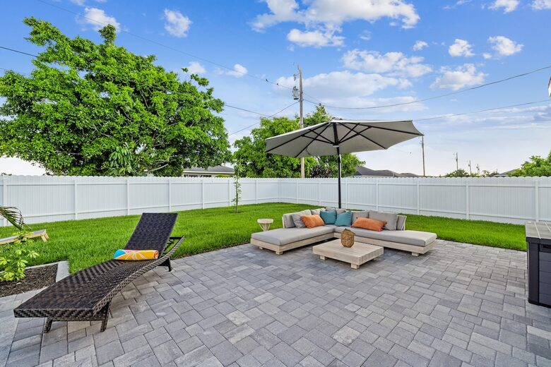 Sunlit Serenity with Private Pool & Outdoor Oasis - Cape Coral, Florida