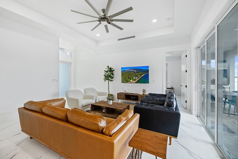 Sunlit Serenity with Private Pool & Outdoor Oasis - Cape Coral, Florida