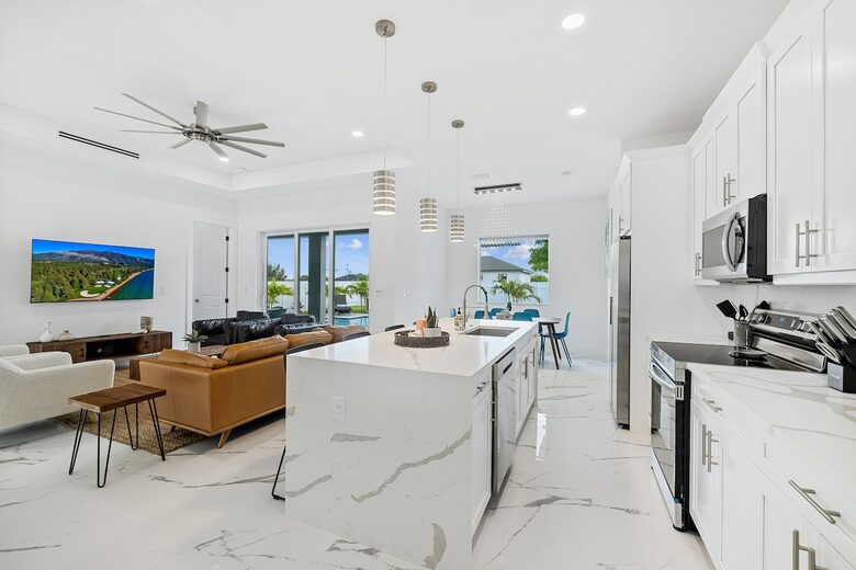 Sunlit Serenity with Private Pool & Outdoor Oasis - Cape Coral, Florida